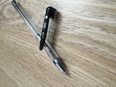 Picture of 5pcs 0.7mm A-100 Alpha Finegrip Super Smooth Ballpoint Pen Black Office Supplies Kids School Stationery Writing Tool-Black