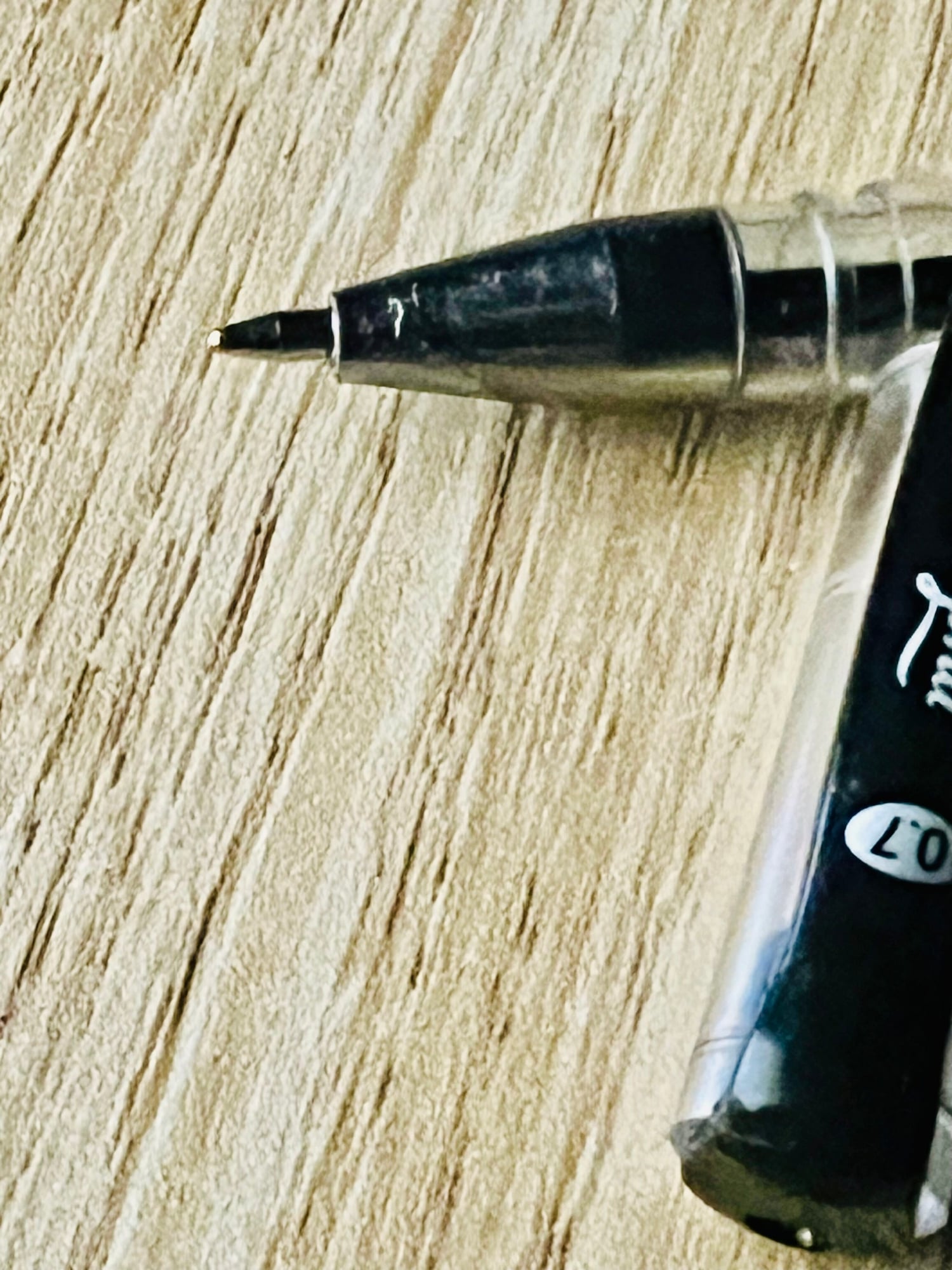 Picture of 5pcs 0.7mm A-100 Alpha Finegrip Super Smooth Ballpoint Pen Black Office Supplies Kids School Stationery Writing Tool-Black