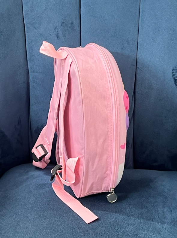 Picture of Unicorn Cute 3D Hard Shell Small Backpack for Kids-Pink