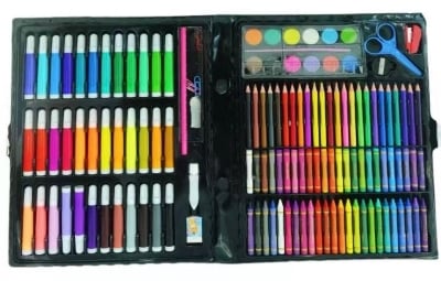 Picture of 150 Pcs Kids Drawing Painting Set Art Set Children Drawing Supplies-Multicolor