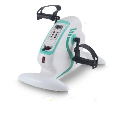 Picture of Electric Rehabilitation Training Stepper Household Pedal Stepper Exercise Machine for Hemiplegia Stroke Elderly Limbs Rehabili Description Report Item / Suspicious Activity Electric Rehabilitation Bicycle White