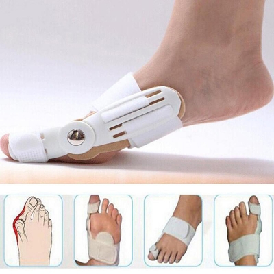 Picture of 1 peace Bunion Orthopedic Braces Toe Correction Night Foot Care Corrector Thumb Daily Big Bone Tools White