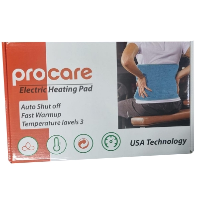 Picture of procare Electric heating pad electric wool pad Light blue