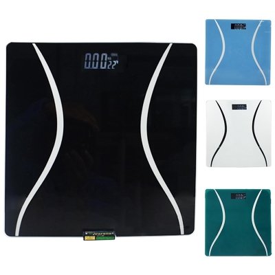 Picture of Slim Auto Sensing Electronic Bathroom Digital Weight Scale Non Slip Multicolor