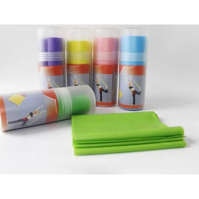 Picture of Yoga Practice Body Fitness Elastic Band For Training Exercises Workout Multicolor