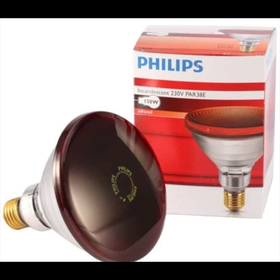 Picture of Philips Infrared Lamp BULB-150W Red