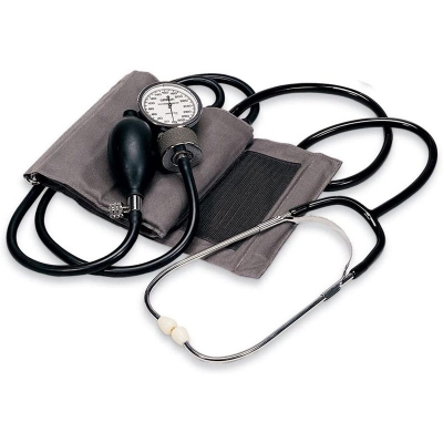 Picture of RENEVO Sphygmomanometer Aneroid Type Manual Blood pressure monitor with stethoscope Green