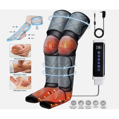 Picture of Air Compression Foot and Leg Massager Circulation & Relaxation – 4 Intensities with 6 Modes to Reliefs Pain 