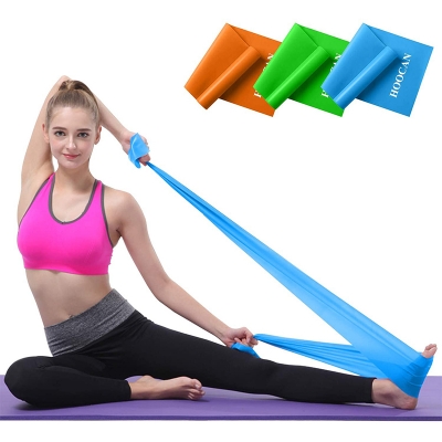Picture of Yoga Practice Body Fitness Elastic Band For Training Exercises Workout - Improve Your Flexibility And Strength With This Elastic Band For Yoga Practice And Fitness Training Multicolor