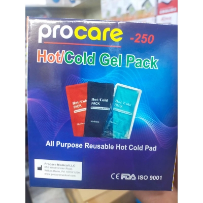 Picture of Procare Hot And Cold Compress Gel Pack Therapy Bag - Hot Water Bag - Hot Water Bag Multicolor