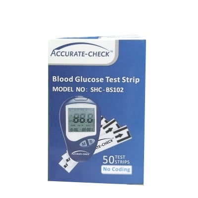 Picture of ACCURATE-CHECK Blood Glucose Test Strip 50 pcs 