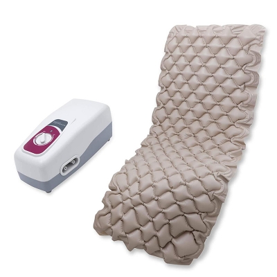 Picture of Anti-Decubitus Air Pump and Bubble Mattress for Prevention of Sorenil Bed Sore and Pressure Sores (Beige) 