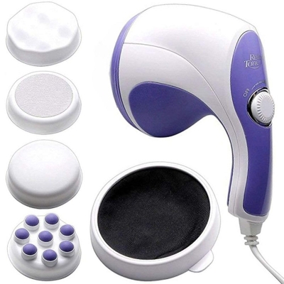 Picture of Full Body Massanger Machine for Pain Relief with Vibration Purple