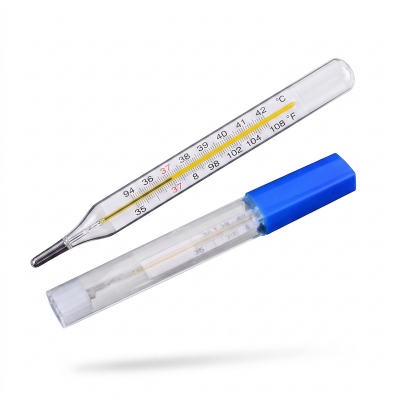 Picture of Toshiba clinical glass Thermometer White