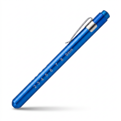 Picture of Medical Flashlight Lanterna With Pupil Gauge LED Pen Light Torch Lamp Outdoor Camping Work Light For Doctor Nurse Diagnostic ASH