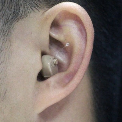 Picture of K-188 Mini Noise Reduction Invisible Adjust Hearing Aid Sound Voice Amplifier 