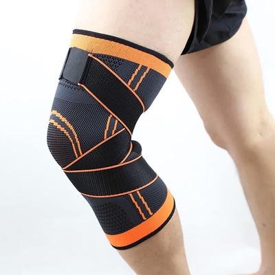 Picture of Knee Support for Men & Women Knee Brace For Knee Pain Relief Knee Caps for Women & Men Knee Pads For Gym Squats Knee Belt Multicolor