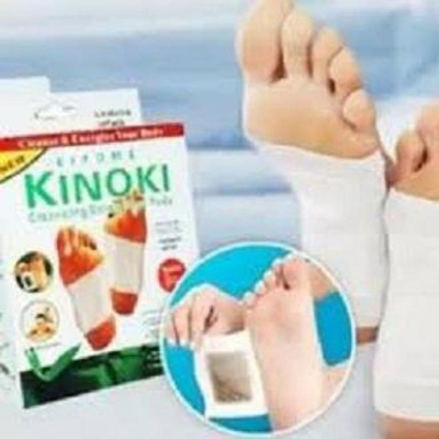Picture of Kinoki Cleansing Detox Foot Pad - 10 Pads White
