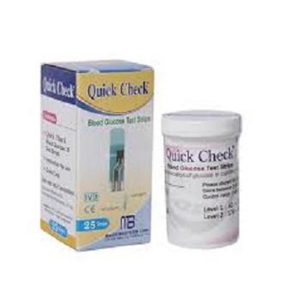 Picture of Blood Glucose  QUICK pcsCHEK Test Strips - 25 