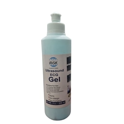 Picture of Ultrasound Ecg Gel iRiSH 250ml Blue