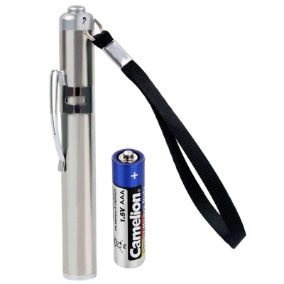 Picture of LED Medical EMT Penlight Pen Light Flashlight Torch With Scale for Nursing Students Doctors 