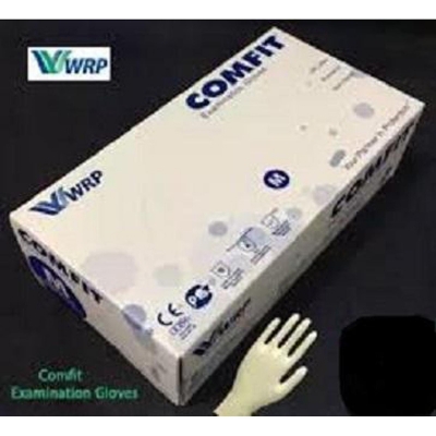 Picture of Comfit Examination Gloves (Size-M), 100Pcs/Box White