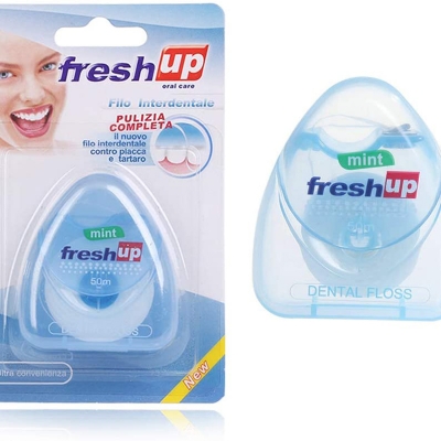 Picture of Fresh Up Oral Care Dental Floss Mint Flavour 50 meter (Factory Sealed) by DD Blue