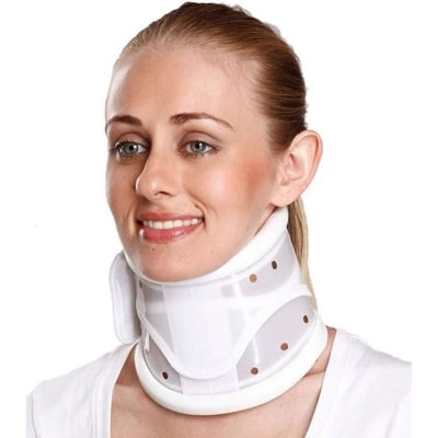 Picture of Hard Cervical Collar Adjustable_B-03 Tynor White