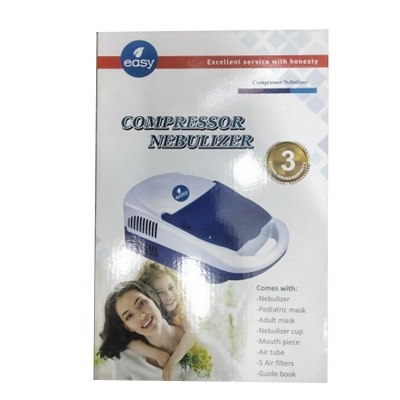 Picture of Easy Portable compressor nebulizer Child & Adults Nebulizetion 3 Years Warranty Blue