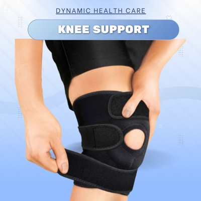 Picture of Knee Support Patella Belt Elastic Bandage Tape Sport Strap Knee Pads Protector Band For Knee Brace Black