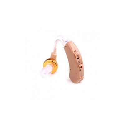 Picture of AXON X-168 Wireless Earhook Hearing Aid - Light Brown Ochre Brown