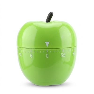 Picture of 1Pcs Fruit Shape Mechanical Kitchen Timer Decorative Countdown Timer for Cooking Baking and Home Use Multicolor
