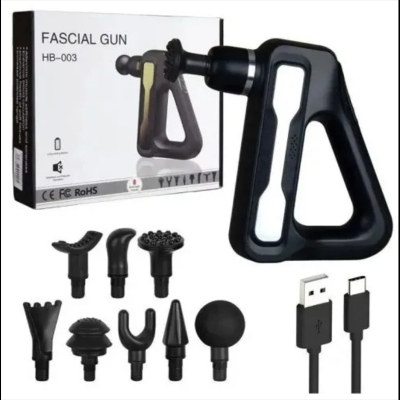 Picture of Facial Gun Hb 003 Full Body Massager For Neck Shoulder Legs Multicolor