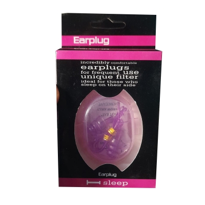 Picture of Waterproof Silicone Ear Plugs Sleep Noise Prevention Earplugs Noise Reduction BD Multicolor
