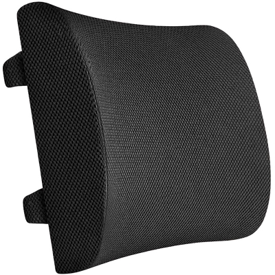 Picture of Lower Backrest Pillow – Foam Lumbar Support for Office Chair, Car Seat, Home & Travel | Ergonomic Foam Backrest Cushion for Back Pain Relief & Posture Correction Multicolor