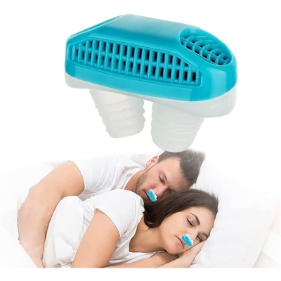 Picture of Anti Snoring Devices Snoring Solution Snore Stopper Nose Vent Clip Air Purifier, Stop Snoring Snore Reducing Aids Men Women Best Solution for Ease Breathing Comfortable Sleeping. 