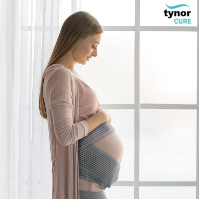 Picture of Pregnancy back support Belt Tynor Grey