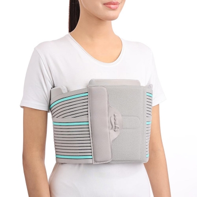 Picture of Tynor Chest Binder, Grey-Healt Proo Dark Ash