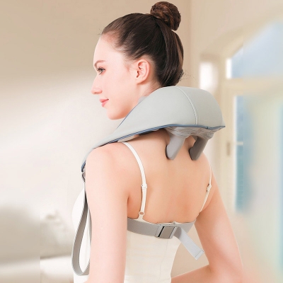 Picture of 6 D neck and shoulder massager for professional massagin relief pain full body Multicolor