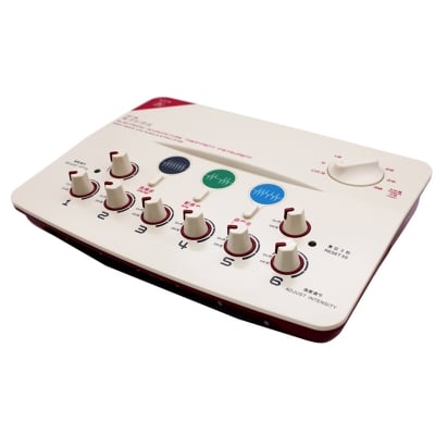 Picture of EMS Electroacupuncture Muscle Stimulator With 6 Channels Output Massage Device For Relaxing Muscles And Physiotherapy-Health Proo Multicolor