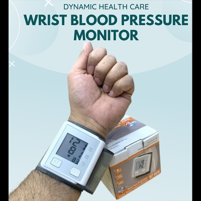 Picture of Digital Wrist Blood Pressure Monitor Multicolor