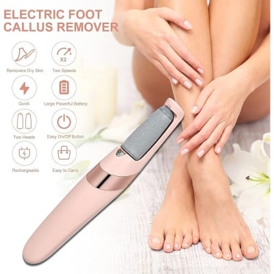 Picture of Pedicure Tool, Foot Callus Remover, Electric Pedicure Set, Foot Care, Removes Rough Dead Skin on The Feet, Making Your Feet Smooth. Multicolor