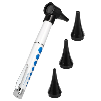 Picture of Thermocare Portable Otoscope Penlight for Ear, Eye and Throat (Black) Multicolor