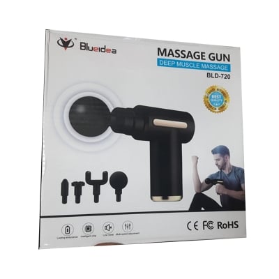 Picture of Mini Electric Massage Gun Portable Deep Tissue Massage Gun - Pain Relief USB Rechargeable Body Massager Message Gun Multicolor