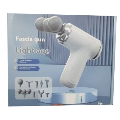 Picture of Facia Gun Pro Light Age Wireless Massage Gun 6 Speed Myofascial Therapy Device with Multiple Heads-healthproo care-healthproo care 
