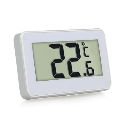 Picture of LCD Digital Thermometer Precision Fridge Freezer With Adjustable Stand Magnet Screen Waterproof Refrigerator Thermometer Tool- Health Proo Multicolor