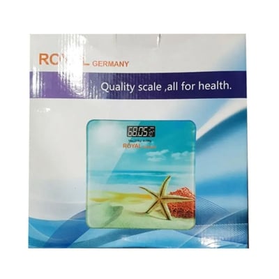 Picture of ROYAL GERMANY 180 kg Digital Body Weight Machine Bathroom Scales-healthproo Multicolor