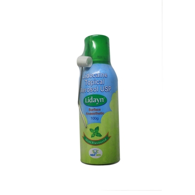 Picture of Lidayn Lidocaine Topical Aerosol Spray (heathproo) Multicolor