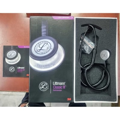 Picture of Littmann Classic III Medical Professional Stethoscope Standard Edition (Black Color)