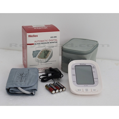 Picture of Electronic Blood Pressure Machine & Pulse Rate Monitoring Meter for Accurate Measurement Multicolor
